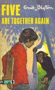 English bookcover: "Five are together again"