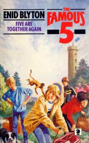 English bookcover: "Five are together again"