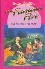 English bookcover: "Five are together again"