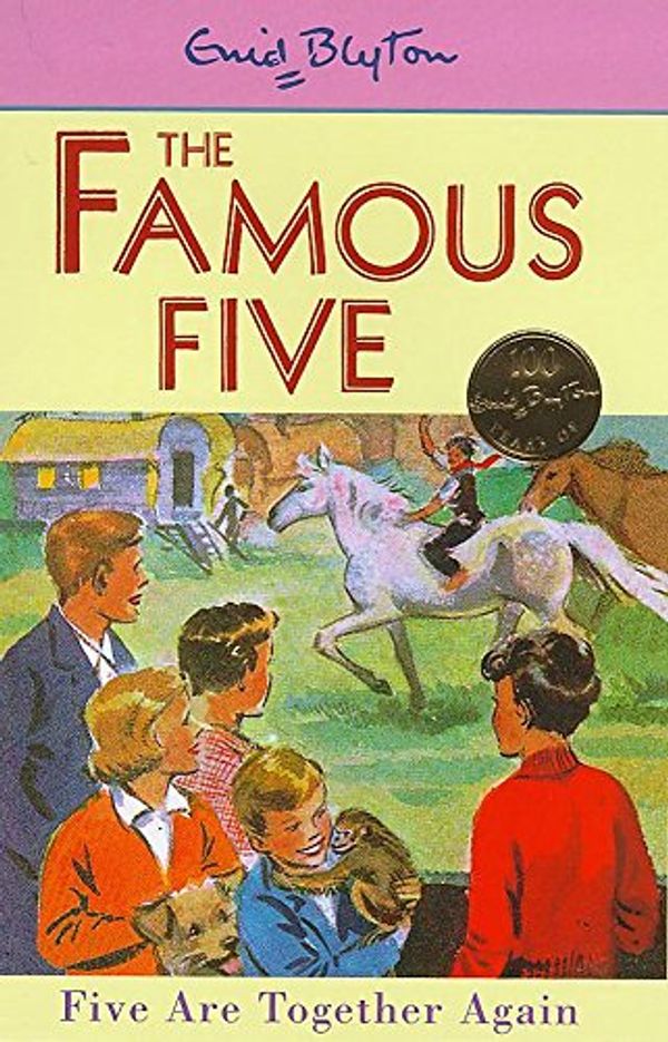 English bookcover: "Five are together again"