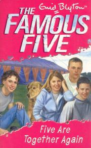 English bookcover: "Five are together again"