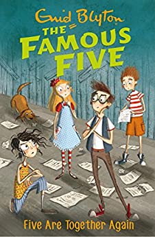 English bookcover: "Five are together again"