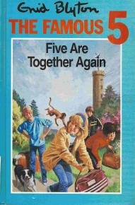 English bookcover: "Five are together again"