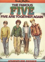 English bookcover: "Five are together again"
