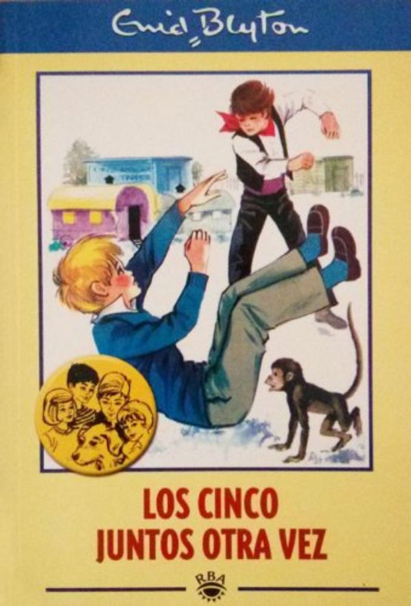 Spanish bookcover: "Los Cinco juntos otra vez"