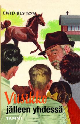 Finnish bookcover: "Viisikko jälleen yhdessä"