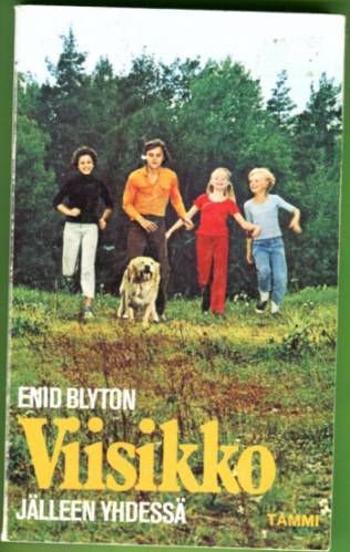 Finnish bookcover: "Viisikko jälleen yhdessä"