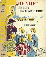 Dutch bookcover: "De Vijf en het circusmysterie"