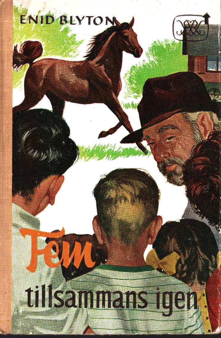Swedish bookcover: "Fem tillsammans igen"