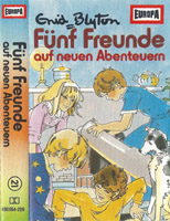 deutsches Hörspielcover: "Fünf Freunde auf neuen Abenteuern"