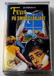 schwedisches Hörspielcover: "Fem på smugglarjakt"