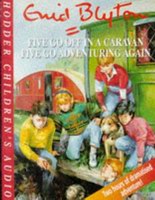 englisches Hörspielcover: "Five go off in a caravan"