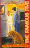 englisches Hörspielcover: "Five go off in a caravan"