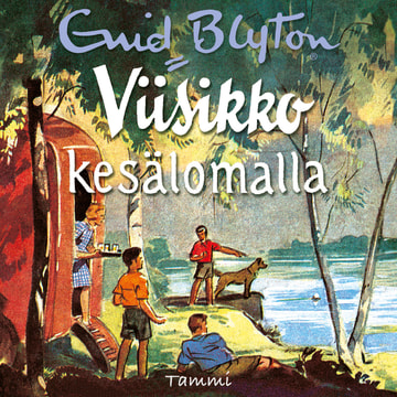 finnisches Hörspielcover: "Viisikko kesälomalla"