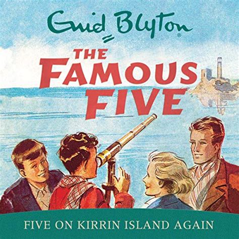 English radio-playcover: "Five on Kirrin Island again"