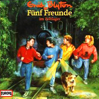 deutsches Hörspielcover: "Fünf Freunde im Zeltlager"