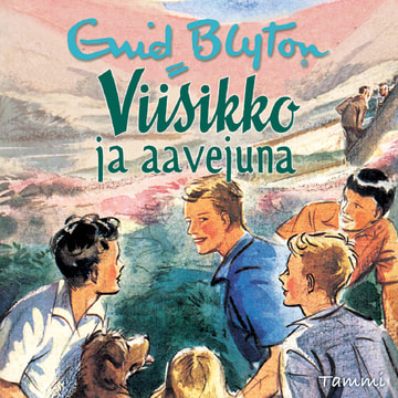 finnisches Hörspielcover: "Viisikko ja aavejuna"