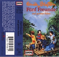 deutsches H�rspielcover: "F�nf Freunde auf gro�er Fahrt" (J)