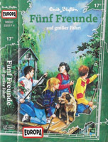 German radio-playcover: "Fünf Freunde auf großer Fahrt"