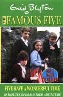 englisches Hörspielcover: "Five have a wonderful time"