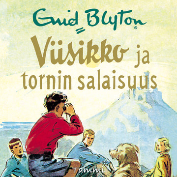 finnisches Hörspielcover: "Viisikko ja tornin salaisuus"
