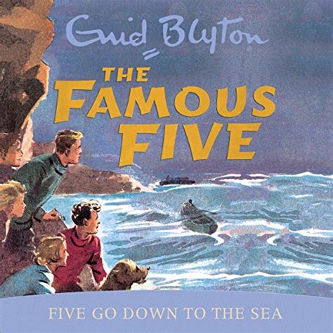 English radio-playcover: "Five go down to the sea"