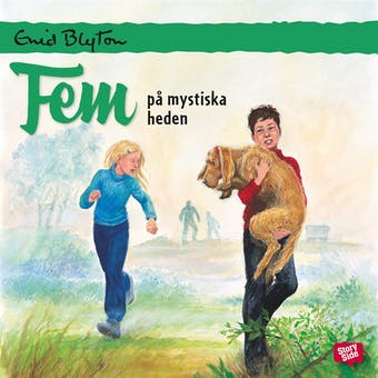 schwedisches Hörspielcover: "Fem på mystiska heden"