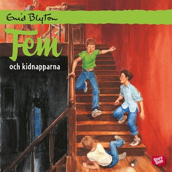 Swedish radio-playcover: "Fem och kidnapparna"