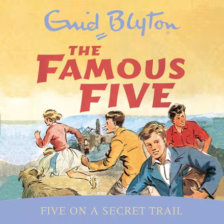 English radio-playcover: "Five on a secret trail"