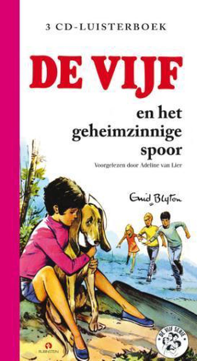 Dutch radio-playcover: "De Vijf en het geheimzinnige spoor"