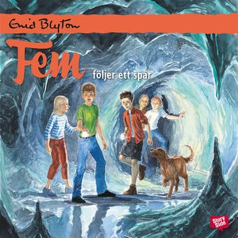 Swedish radio-playcover: "Fem följer ett spår"