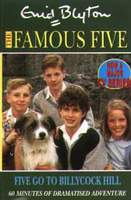 englisches Hörspielcover: "Five go to Billycock Hill"