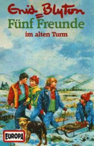 German radio-playcover: "Fünf Freunde im alten Turm"