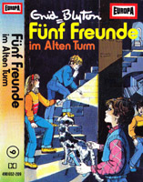German radio-playcover: "Fünf Freunde im alten Turm"