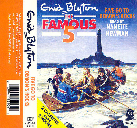 English radio-playcover: "Five go to Demon´s Rocks"