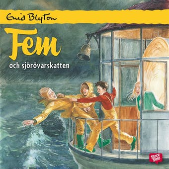 Swedish radio-playcover: "Fem och sjörövarskatten"