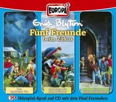 deutsches Hörspielcover: "Fünf Freunde und ein Zigeunermädchen"