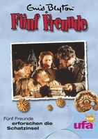 deutsches Videocover der 1996er TV-Serie: "Fünf Freunde erforschen die Schatzinsel"