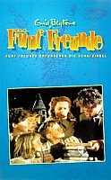 deutsches Videocover der 1996er TV-Serie: "Fünf Freunde erforschen die Schatzinsel"