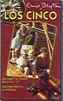 spanisches Videocover der 1996er TV-Serie: "Los Cinco y el tesoro de la isla"