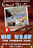 niederländisches Videocover der 1996er TV-Serie: "De Vijf en het gestrande goudschip"