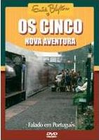 portugiesisches Videocover der 1996er TV-Serie: "Nova Aventura dos Cinco / Os Cinco numa Nova Aventura"