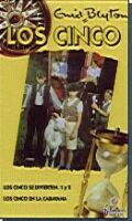 spanisches Videocover der 1996er TV-Serie: "Los Cinco en la caravana"