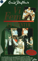schwedisches Videocover der 1996er TV-Serie: "Fem på tjuvjakt"