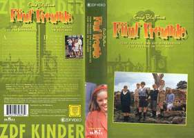 German 96s videocover: "Fünf Freunde und das Burgverlies"