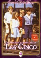 spanisches Videocover der 1996er TV-Serie: "Los Cinco en el Cerro del Contrabandista"