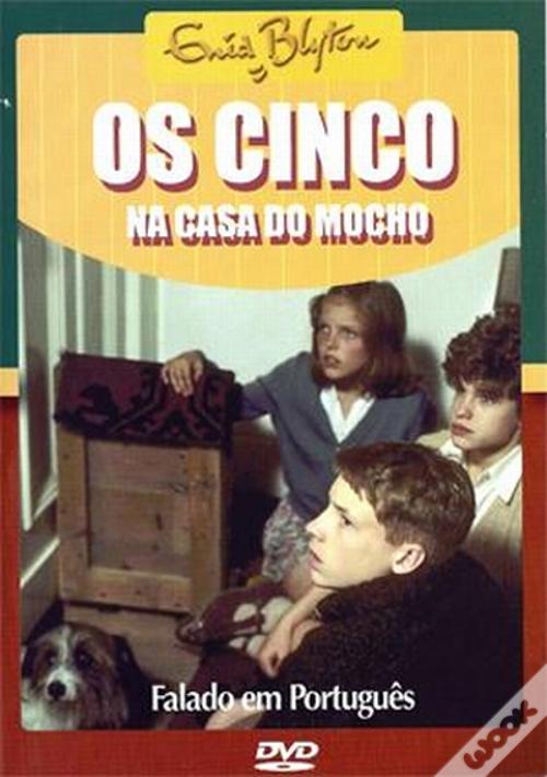 Portuguese 96s videocover: "Os Cinco na Casa do Mocho / Os Cinco metem-se em sarilhos"