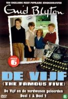 niederländisches Videocover der 1996er TV-Serie: "De Vijf en de verdwenen geleerden"