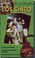 spanisches Videocover der 1996er TV-Serie: "Los Cinco en el páramo misterioso"