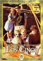 spanisches Videocover der 1996er TV-Serie: "Los Cinco en la caravana"